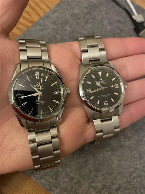 omega aqua terra rolex